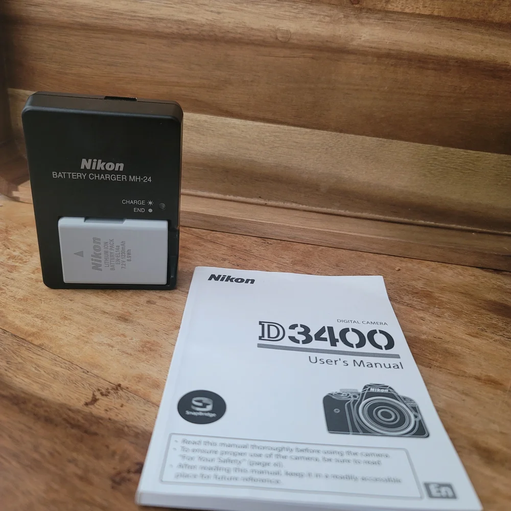 Nikon D3400 DSLR Camera Kit - Black with Accessories